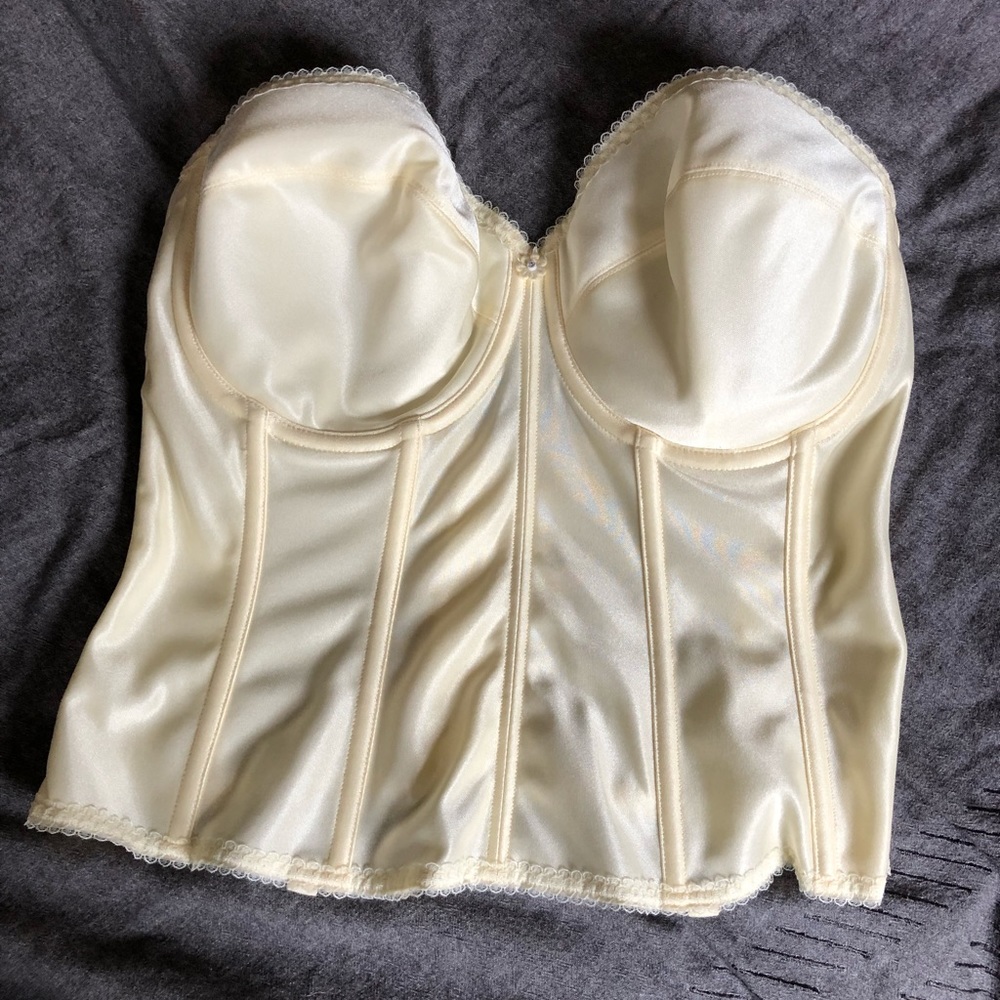 36DD Ivory Bustier